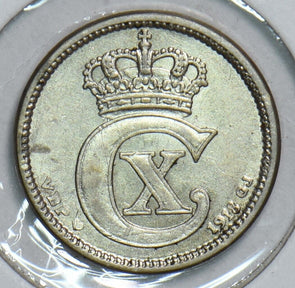 Denmark 1918 10 Ore 198278 combine shipping