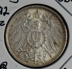GE0107 Germany  Mark silver Gem BU combine shipping