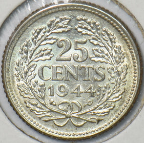 Netherlands 1944 P 25 Cents 194260 combine shipping