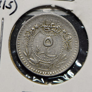 Turkey 1915 AH 1327 5 Para  900846 combine shipping