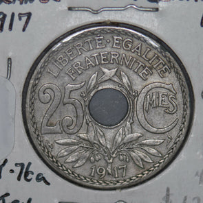 France 1917 25 Centimes  290076 combine shipping