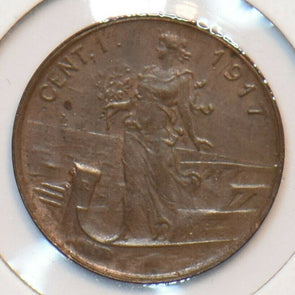 Italy 1917 R Centesimo 295694 combine shipping