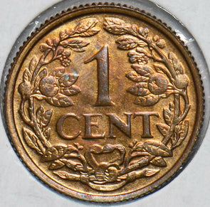 Netherlands Antilles 1959 Cent Lion animal 192299 combine shipping