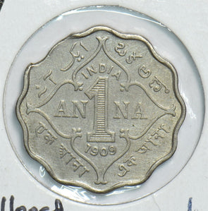 British India 1909 Anna Scalloped Clip 491536 combine shipping