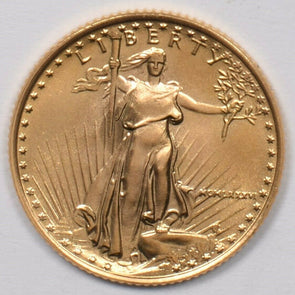 1986 5 Dollars gold GEM BU 1/10oz gold eagle GL0242 combine shipping