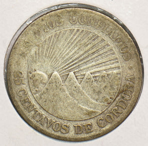 Nicaragua 1912 25 Centavos 199118 combine shipping