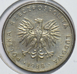Poland 1988 10 Zlotych Imperial eagle animal  901913 combine shipping