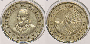 Nicaragua 1956 25 Centavos 199073 combine shipping