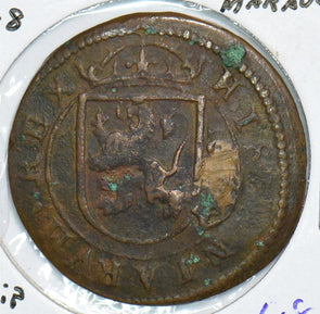 Spain 1700 8 Maravedis 299133 combine shipping
