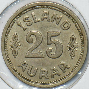 Iceland 1940 25 Aurar 903330 combine shipping