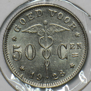 Belgium 1928 50 Centimes 195899 combine shipping