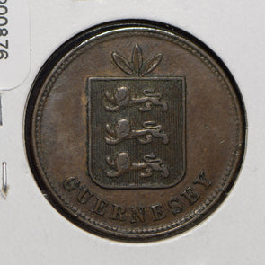 Guernsey 1874 4 Doubles Lion animal  900876 combine shipping