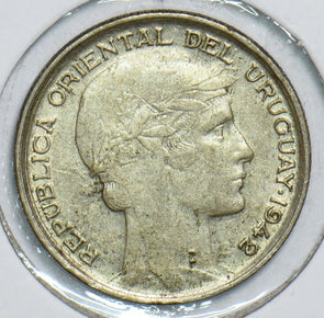 Uruguay 1942 20 Centesimos 240949 combine shipping