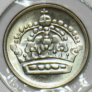 Sweden 1957 10 Ore Gem BU 197064 combine shipping
