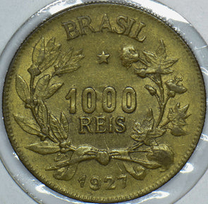 Brazil 1927 1000 Reis 490077 combine shipping