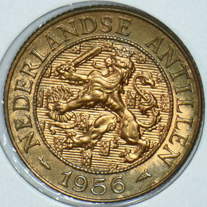 Netherlands Antilles 1956 2 1/2 Cent 291586 combine shipping