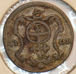 Poland 1717 Saxony 3 Grossi 296965 combine shipping
