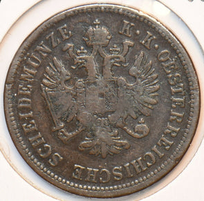 Austria 1861 A 4 Kreuzer 151133 combine shipping