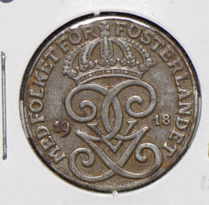 Sweden 1918 2 Ore  290617 combine shipping
