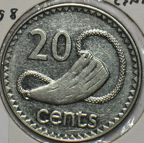 Fiji 1998 20 Cents 903584 combine shipping