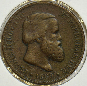 Belgium 1869 10 Reis 152968 combine shipping