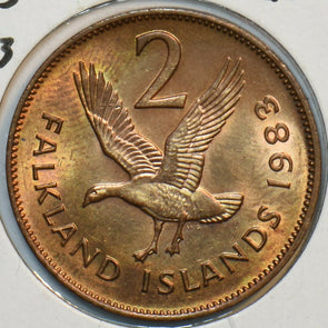 Falkland Islands 1983 2 Pence Goose animal 151953 combine shipping