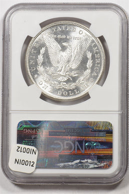 1881-S Morgan Dollar Silver NGC MS63 NI0012