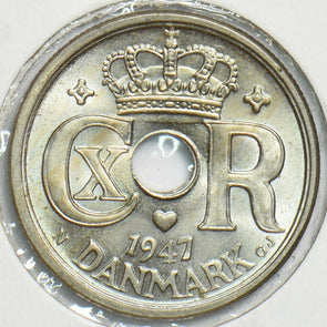 Denmark 1947 25 Ore 298121 combine shipping