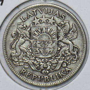 Latvia 1924 Lats 295644 combine shipping