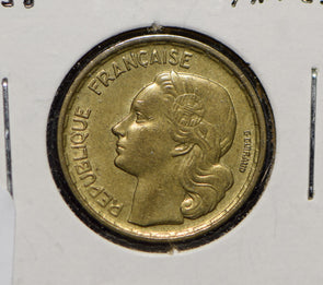 France 1958 10 Francs Rooster animal  900326 combine shipping