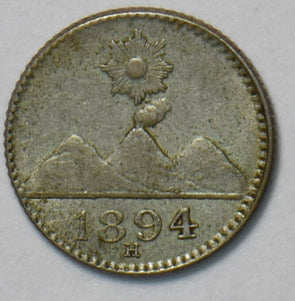 Guatemala 1894 1/4 Real 292886 combine shipping
