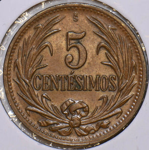 Uruguay 1946 5 Centesimos 297615 combine shipping