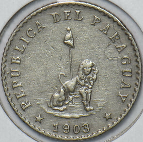 Paraguay 1903 10 Centavos Lion animal 296550 combine shipping