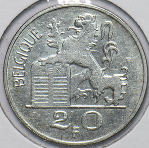 Belgium 1949 20 Francs Lion animal 294077 combine shipping