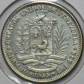 Venezuela 1945 2 Bolivares Horse animal 193809 combine shipping