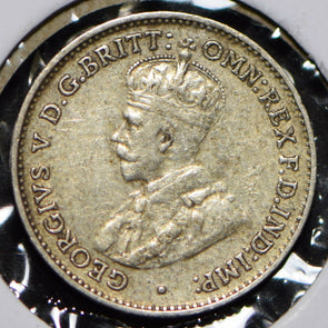 Australia 1936 3 Pence Kangaroo animal Emu  191347 combine shipping