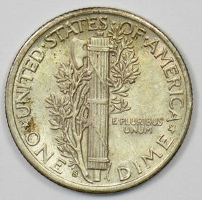 1945-S Mercury Dime 90% silver Micro BU U0379