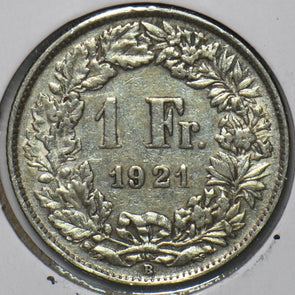 Switzerland 1921 Franc 150759 combine shipping