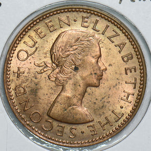 New Zealand 1963 1/2 Penny 198904 combine shipping
