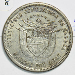 Panama 1904 25 Centesimos P0307 combine shipping