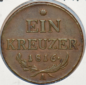 Austria 1816 Kreuzer Eagle animal 295859 combine shipping