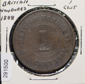 British Honduras 1888 Cent  291500 combine shipping