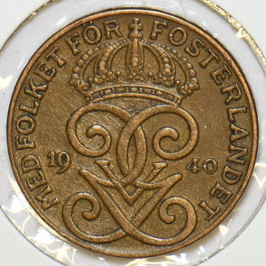 Sweden 1940 2 Ore 196957 combine shipping