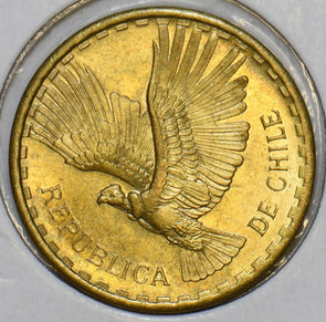 Chile 1964 2 Centesimos Condor animal 196880 combine shipping