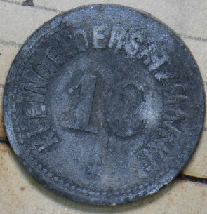 Germany 1919 10 Pfennig Darmstadt 293121 combine shipping
