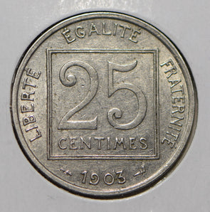France 1903 25 Centimes  291776 combine shipping