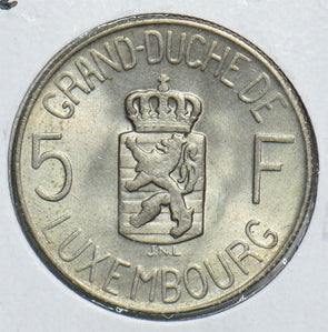 Luxembourg 1962 5 Francs 198799 combine shipping