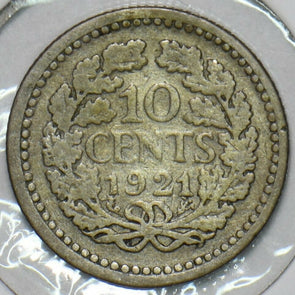 Netherlands 1921 10 Cents 152601 combine shipping