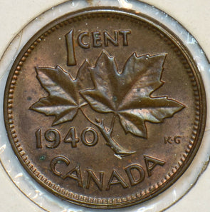 Canada 1940 Cent UNC 903618 combine shipping