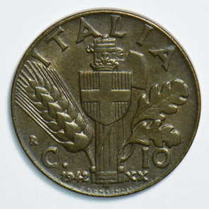 Italy 1942 10 Centesimi 198160 combine shipping